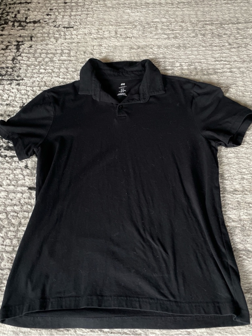 H&M Black Slim Fit Tee